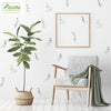 Funlife®|Watercolor Leaves Play Room Wall Sticker