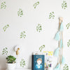 Funlife®|Watercolor Leaves Play Room Wall Sticker