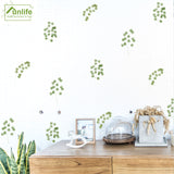 Funlife®|Watercolor Leaves Play Room Wall Sticker