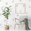 Funlife®|Watercolor Leaves Play Room Wall Sticker