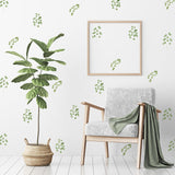 Funlife®|Watercolor Leaves Play Room Wall Sticker