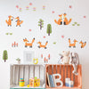 Funlife®|Fox Nursery Wall Decal