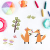 Funlife®|Fox Nursery Wall Decal