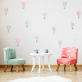 Funlife®|Hot Air Balloon Play Room Wall Sticker