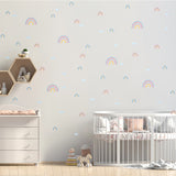 Funlife®|Rainbow Play Room Wall Sticker