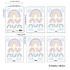 Funlife®|Rainbow Play Room Wall Sticker
