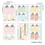 Funlife® | Nordic house Child Room Wall Decal