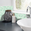Funlife®|Macaron Green Mosaic Wall Tile Sticker