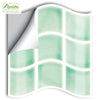 Macaron Green Mosaic Wall Tile Sticker