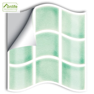 Macaron Green Mosaic Wall Tile Sticker