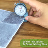 Funlife®|Grey Marble Mosaic Wall Tile Sticker