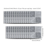 Funlife®|Grey Marble Mosaic Wall Tile Sticker