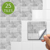 Funlife®|Grey Stone Wall Tile Sticker
