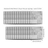 Funlife®|Grey Stone Wall Tile Sticker