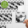 Funlife®|Marble Mosaic Wall Tile Sticker