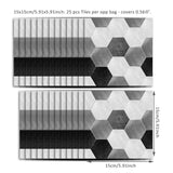 Funlife®|Marble Mosaic Wall Tile Sticker
