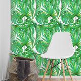 Funlife® | Palm Leaves Wardrobe Sticker for Kids