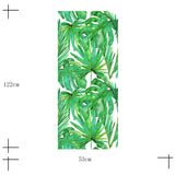 Funlife® | Palm Leaves Wardrobe Sticker for Kids