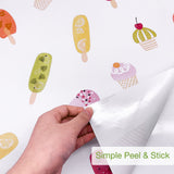 Lovely Dessert Patterned Wallpaper For Kids | Funlife®