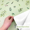 Green Spring Leaves Wardrobe Stickers For Kids | Funlife®