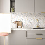 Nordic Terrazzo Seamless Wallpaper | Funlife®