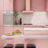 Modern Pink Terrazzo Seamless Wallpaper | Funlife®