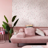 Modern Pink Terrazzo Seamless Wallpaper | Funlife®