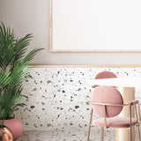Grey Terrazzo Seamless Wallpaper | Funlife®