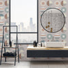 Modern Art Bauhaus Terrazzo Seamless Wallpaper, MEET IN ART GALLREY[TM]  | Funlife®
