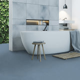 Nordic Sky Blue Terrazzo Wallpaper, MEET IN ART GALLREY[TM]  | Funlife®