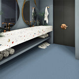 Nordic Sky Blue Terrazzo Wallpaper, MEET IN ART GALLREY[TM]  | Funlife®