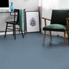 Nordic Sky Blue Terrazzo Wallpaper, MEET IN ART GALLREY[TM]  | Funlife®