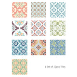 funlife Peel and Stick Thick Flat Glossy Kitchen Tile Backsplash, Self-Adhesive Wall Tile Stickers for Home Decor