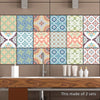 funlife Peel and Stick Thick Flat Glossy Kitchen Tile Backsplash, Self-Adhesive Wall Tile Stickers for Home Decor