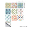 funlife Peel and Stick Thick Flat Glossy Kitchen Tile Backsplash, Self-Adhesive Wall Tile Stickers for Home Decor