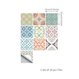 funlife Peel and Stick Thick Flat Glossy Kitchen Tile Backsplash, Self-Adhesive Wall Tile Stickers for Home Decor