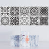 funlife Peel and Stick Thick Flat Glossy Kitchen Tile Backsplash, Self-Adhesive Wall Tile Stickers for Home Decor