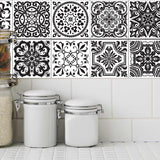 funlife Peel and Stick Thick Flat Glossy Kitchen Tile Backsplash, Self-Adhesive Wall Tile Stickers for Home Decor