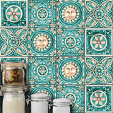funlife Peel and Stick Thick Flat Glossy Kitchen Tile Backsplash, Self-Adhesive Wall Tile Stickers for Home Decor