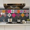 funlife Peel and Stick Thick Flat Glossy Kitchen Tile Backsplash, Self-Adhesive Wall Tile Stickers for Home Decor
