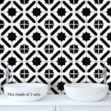 funlife Peel and Stick Thick Flat Glossy Kitchen Tile Backsplash, Self-Adhesive Wall Tile Stickers for Home Decor