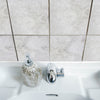 funlife Peel and Stick Thick Flat Glossy Kitchen Tile Backsplash, Self-Adhesive Wall Tile Stickers for Home Decor