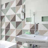 Funlife®|Concrete Slanting Lattice Tile Wall Sticker