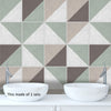 Funlife®|Concrete Slanting Lattice Tile Wall Sticker
