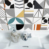 funlife Peel and Stick Thick Flat Glossy Kitchen Tile Backsplash, Self-Adhesive Wall Tile Stickers for Home Decor