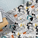 funlife Peel and Stick Thick Flat Glossy Kitchen Tile Backsplash, Self-Adhesive Wall Tile Stickers for Home Decor