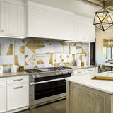 funlife Peel and Stick Thick Flat Glossy Kitchen Tile Backsplash, Self-Adhesive Wall Tile Stickers for Home Decor, Pop Style