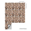 funlife Peel and Stick Thick Flat Glossy Kitchen Tile Backsplash, Self-Adhesive Wall Tile Stickers for Home Decor, Fish Scale Mosaic