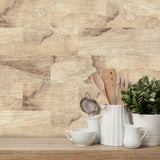 Funlife®|Wood Grain Wall Tiles Sticker