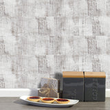 Funlife®|White Wood Grain Wall Tiles Sticker